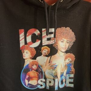 Black Graphic Hoodie